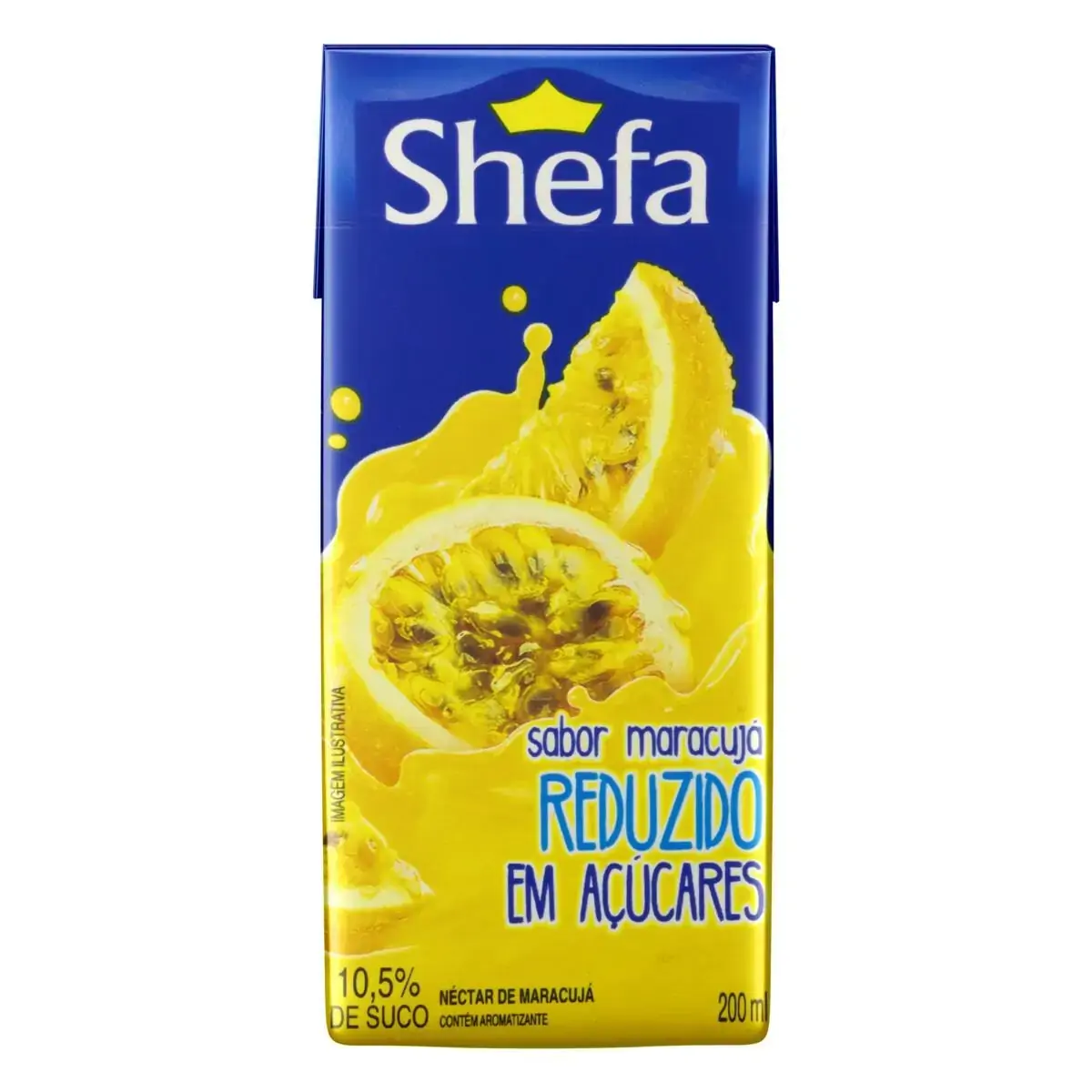 Néctar Maracujá Shefa Caixa 200ml