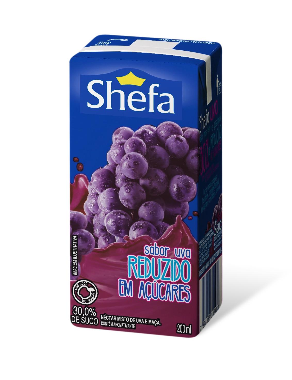Néctar Uva Shefa Caixa 200ml