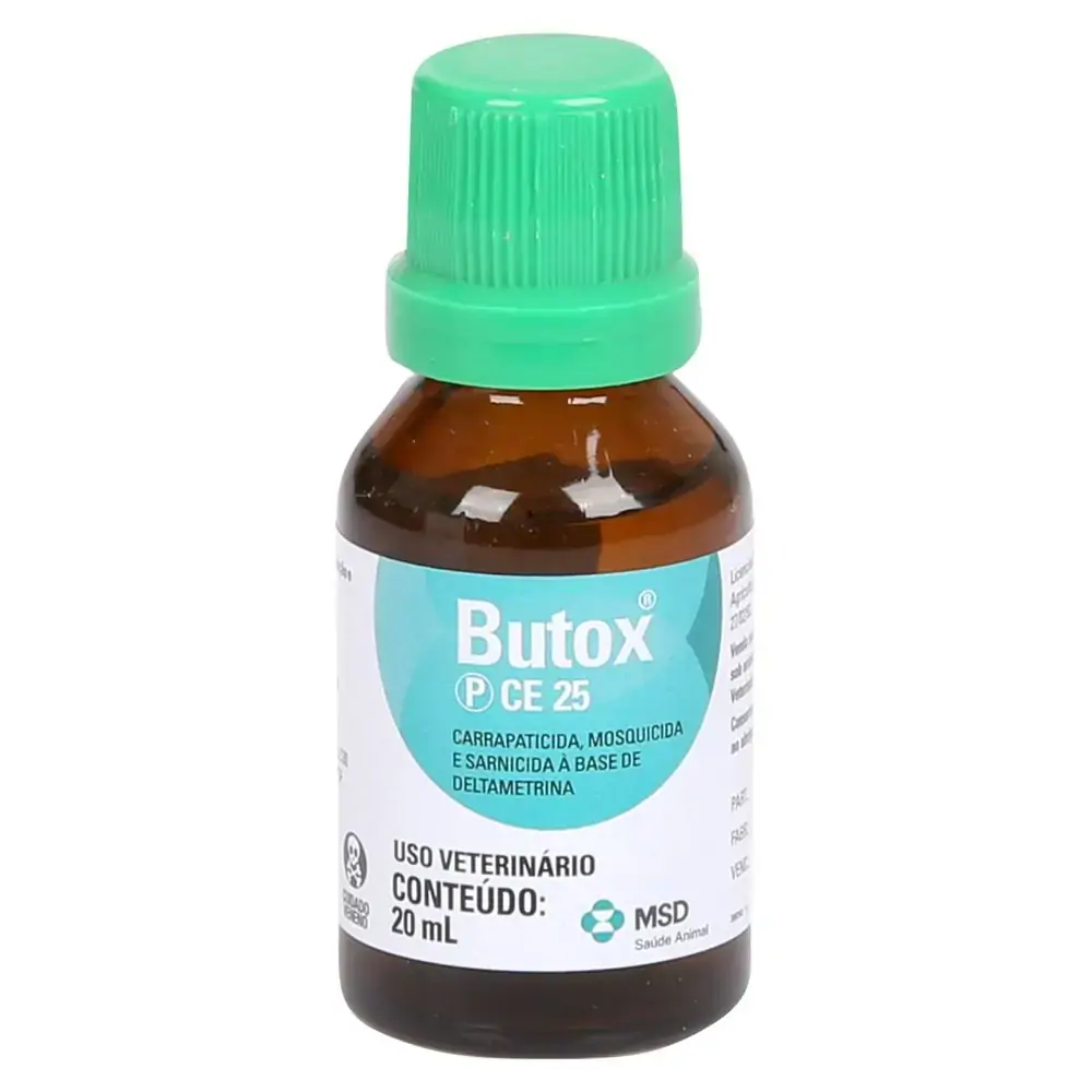 Butox Ce 25 Anti Carrapatos Moscas E Sarnica 20ml Coopers