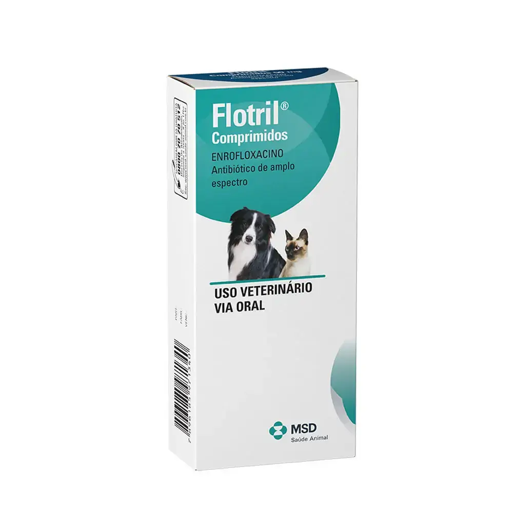 Flotril Intervet 50mg 10 Comprimidos
