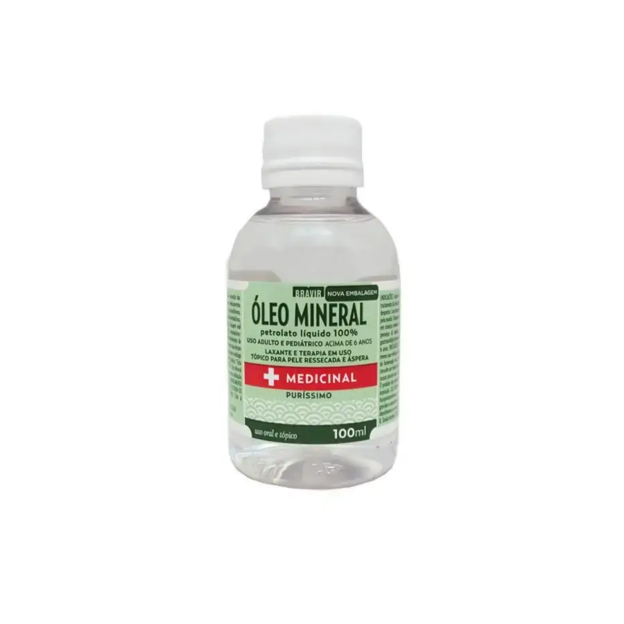 óleo Mineral 100ml Bravir Rl Pharma