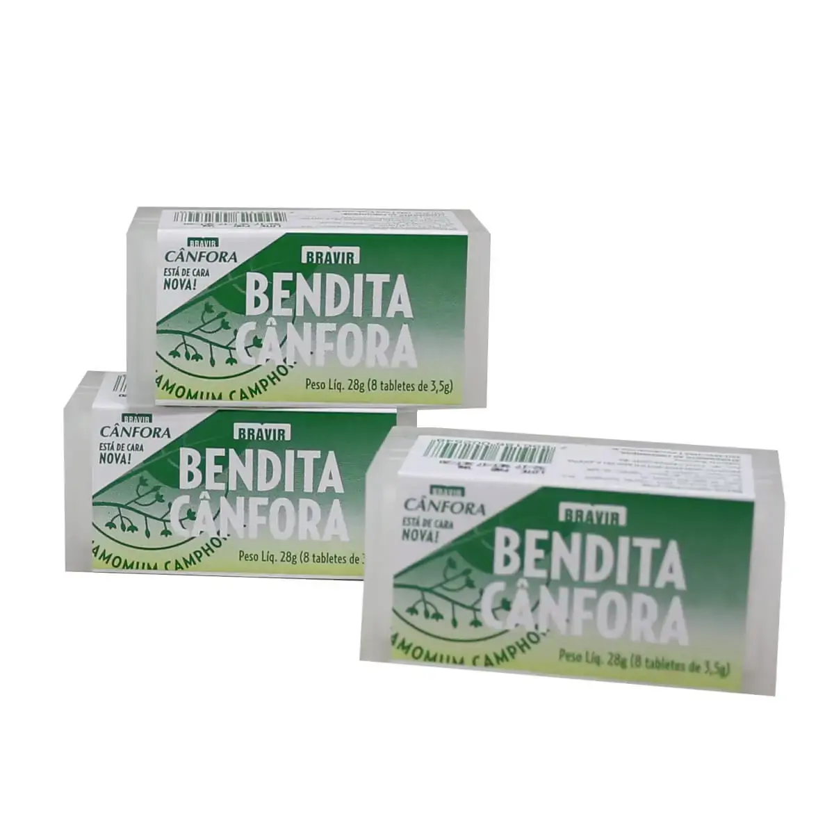 Canfora Sintetica Tablete 8unidade
