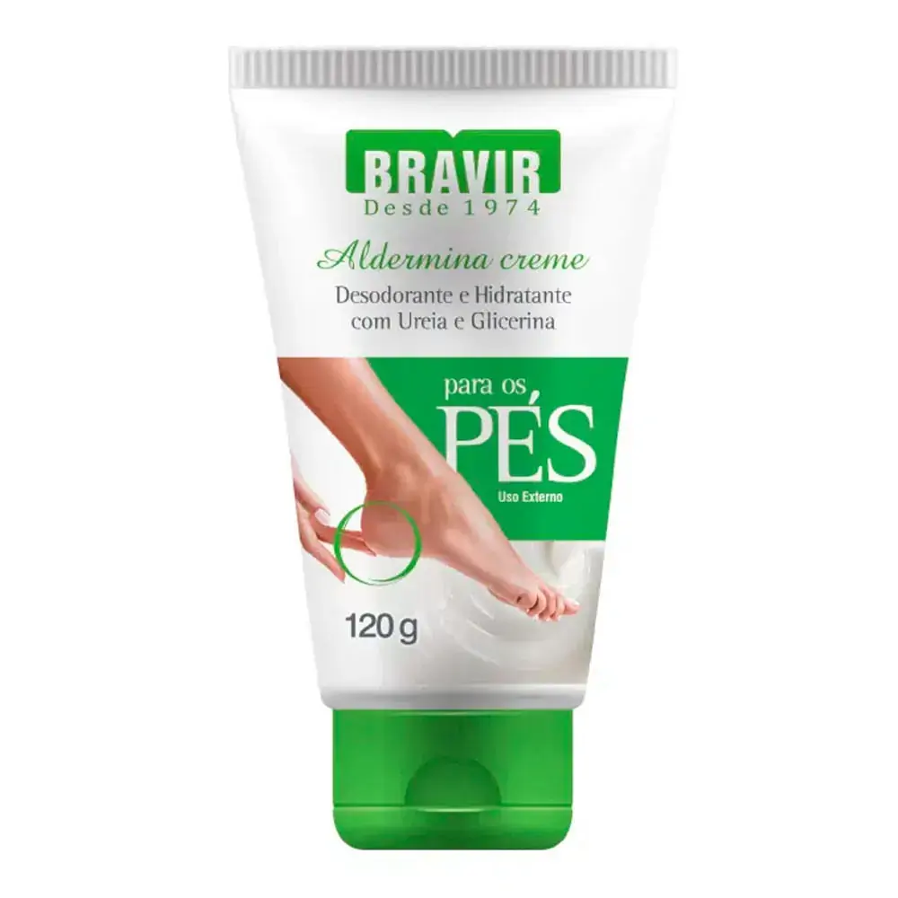 Aldermina creme para os pés 120gr Bravir