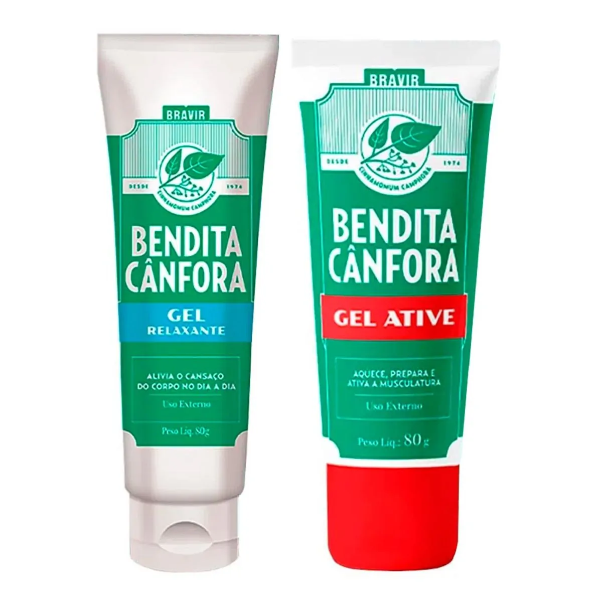 Canfora Gel Bendita Canfora 80g Bravir