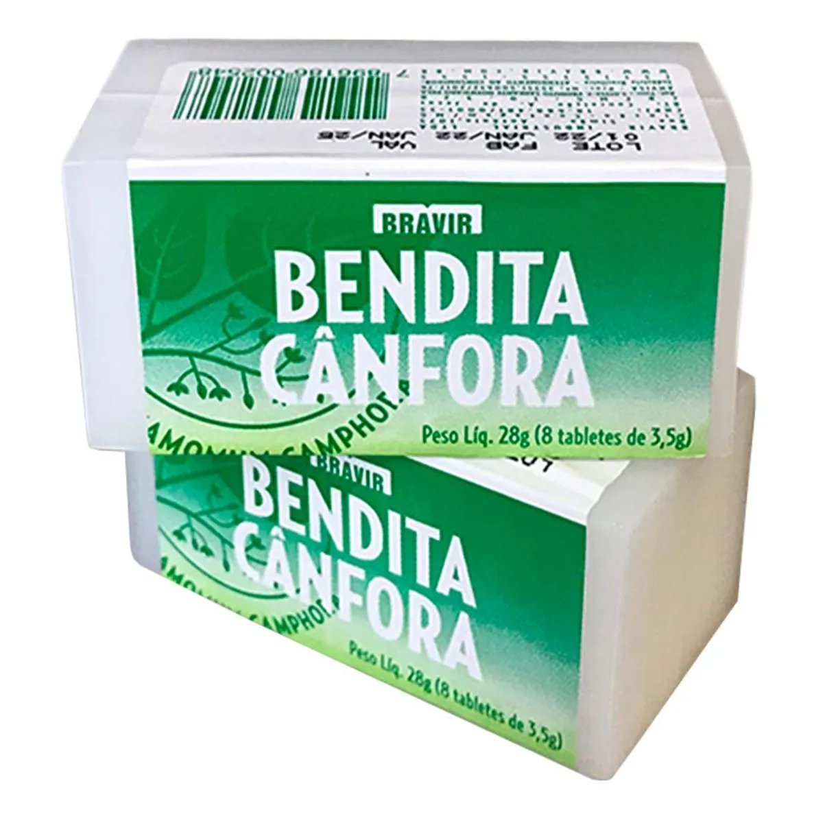 Canfora sintetica tablete - 8 tabletes
