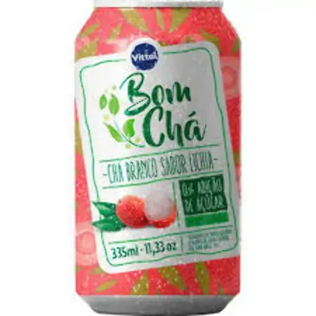 Cha Branco Bom Cha Vittal 335ml Lichia