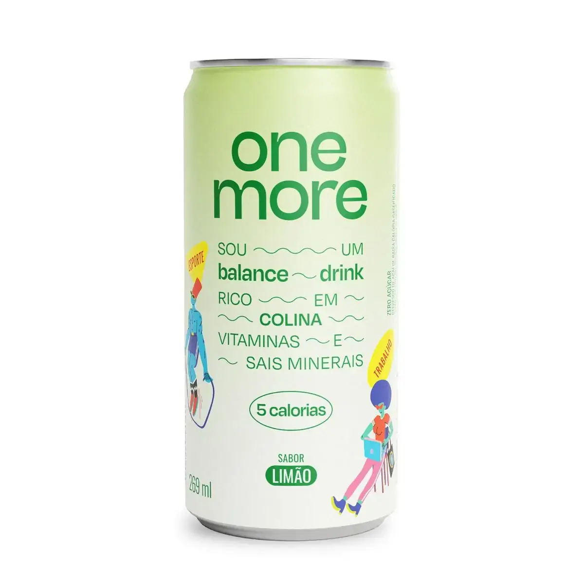 Bebida Funcional One More Balance Drink Sabor Limão 269ml