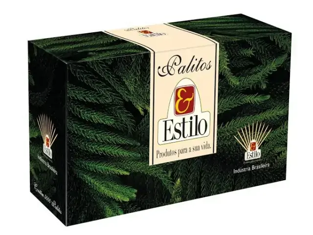 Palito Dental Estilo C/5000