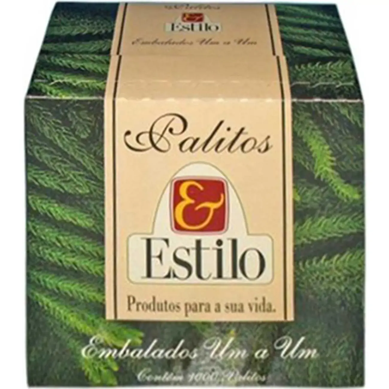 Palito Dental Estilo C/1000