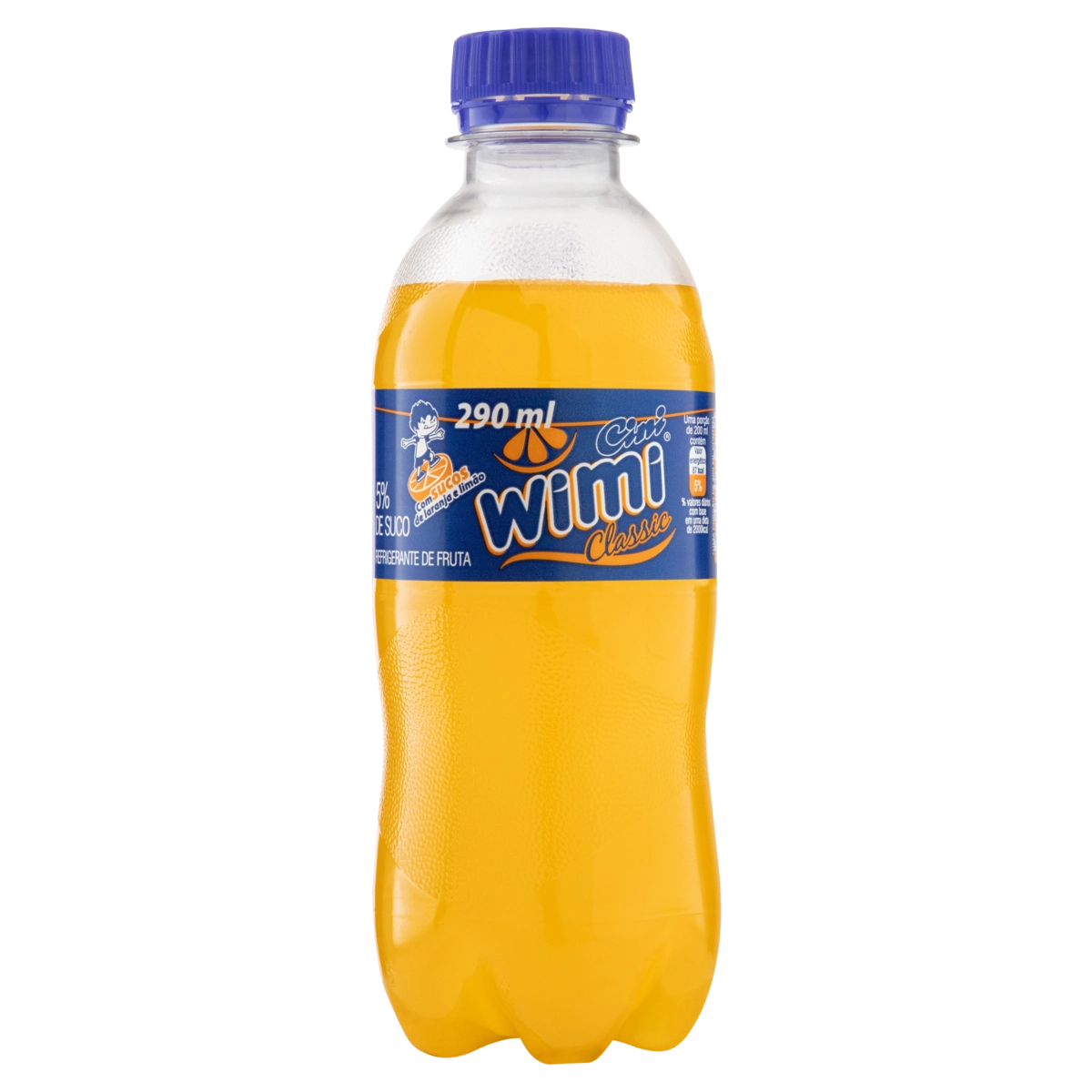 Refrigerante Laranja E Limão Wimi Classic Garrafa 290ml