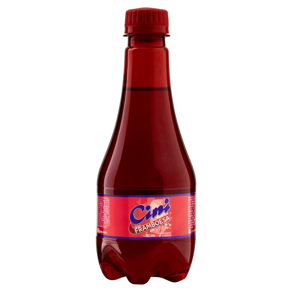 Refrigerante Framboesa Cini Garrafa 350ml