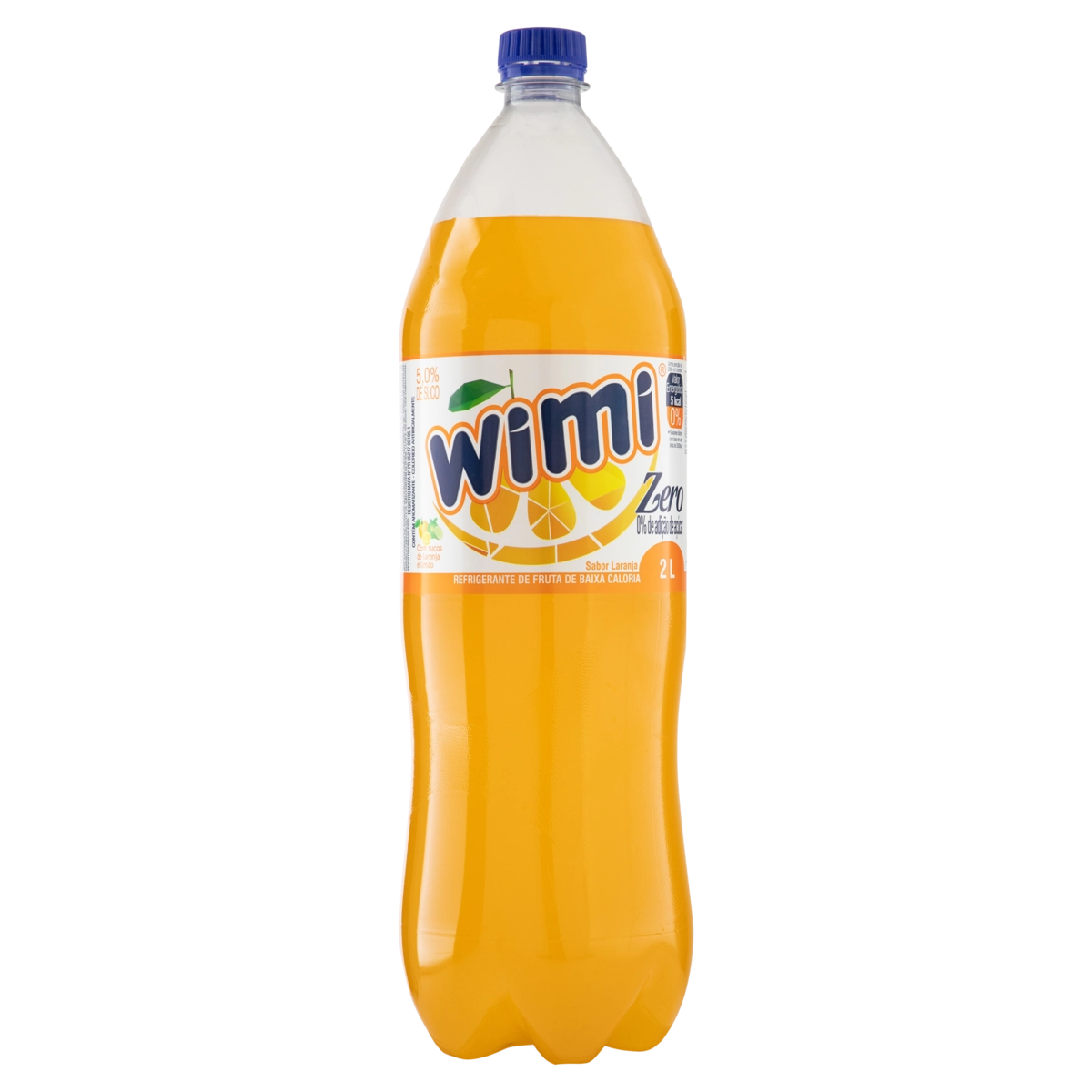 Refrigerante Laranja Wimi Zero Garrafa 2l