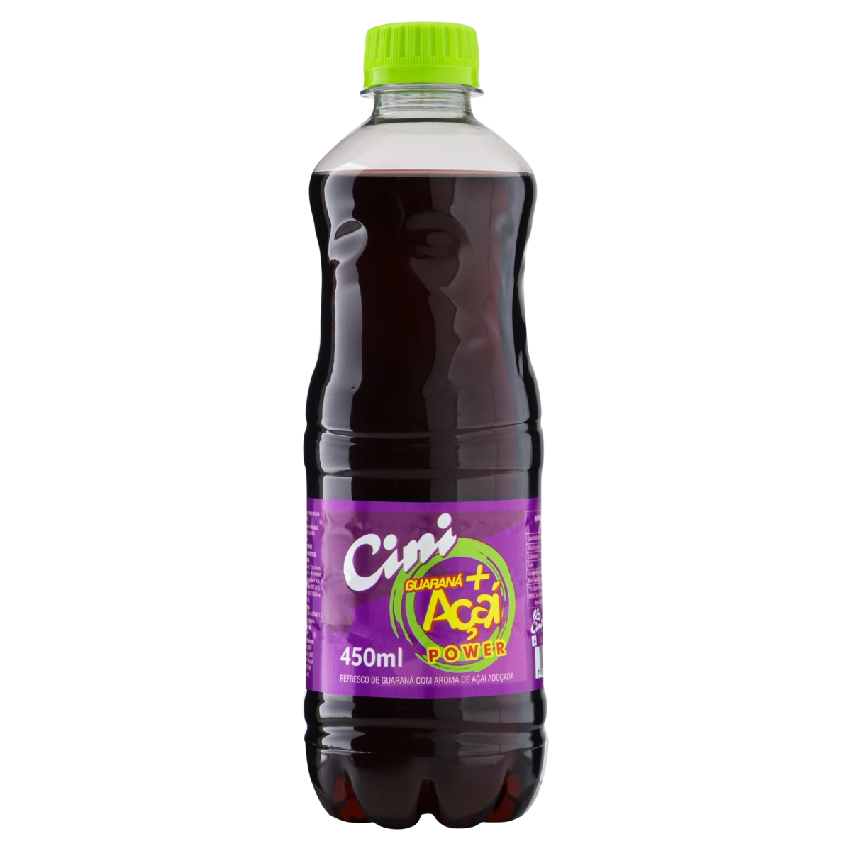 Refresco Guaraná E Açaí Cini Garrafa 450ml