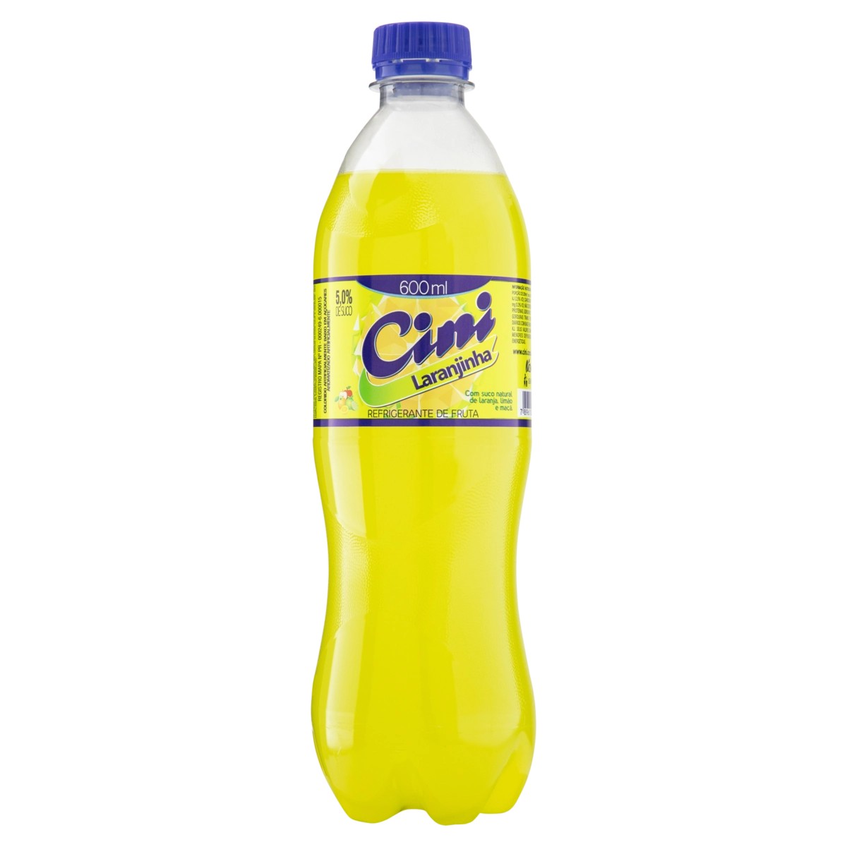 Refrigerante Laranjinha Cini Garrafa 600ml