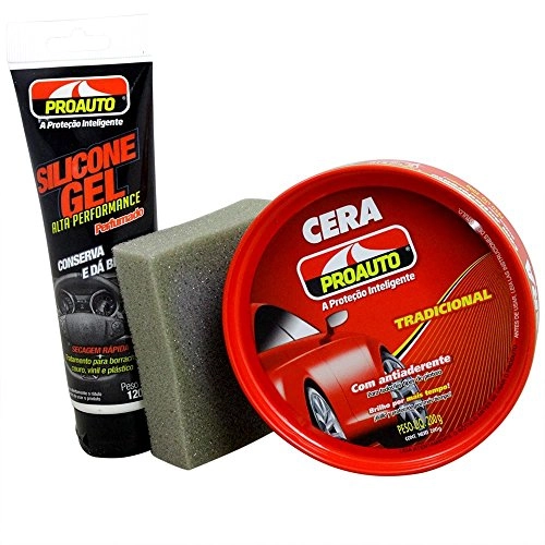 Kit Brilho Cera Sil Esp Proauto