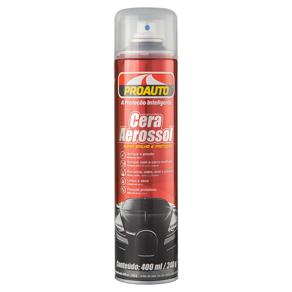 Cera Aerossol Proauto Lata 400ml