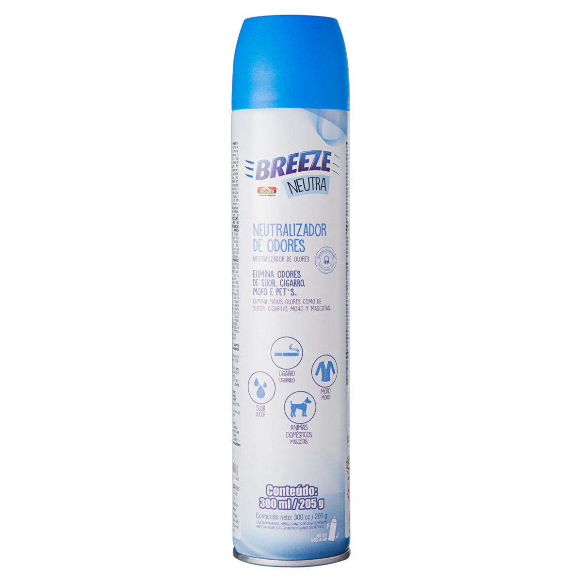 Neutralizador De Odores Neutra Proauto Breeze Frasco 300ml