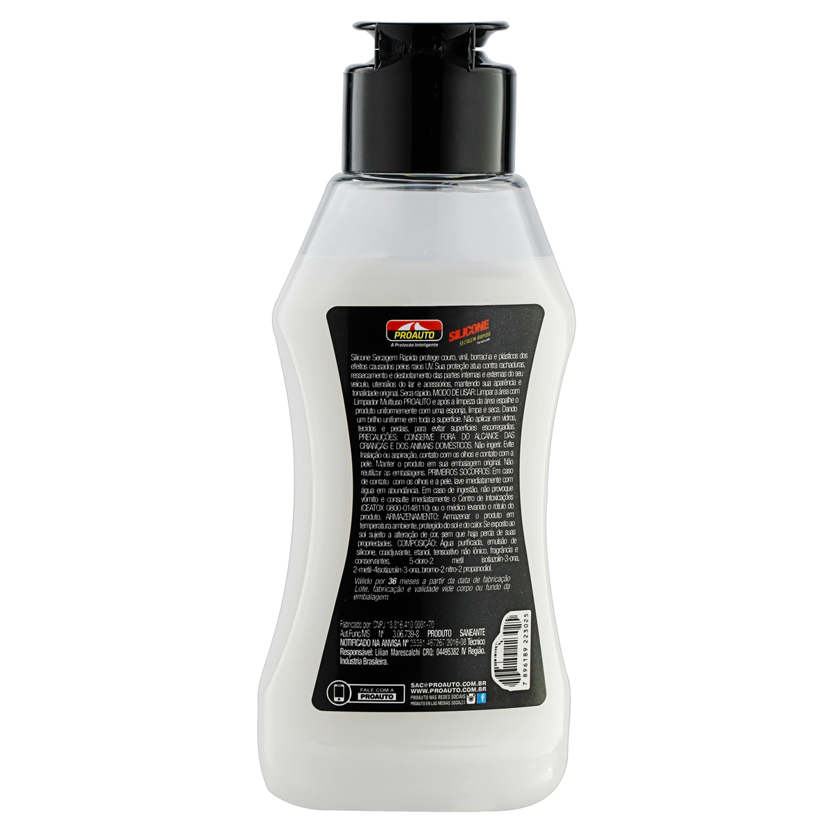 Silicone Líquido Perfumado Secagem Rápida Proauto Squeeze 120ml
