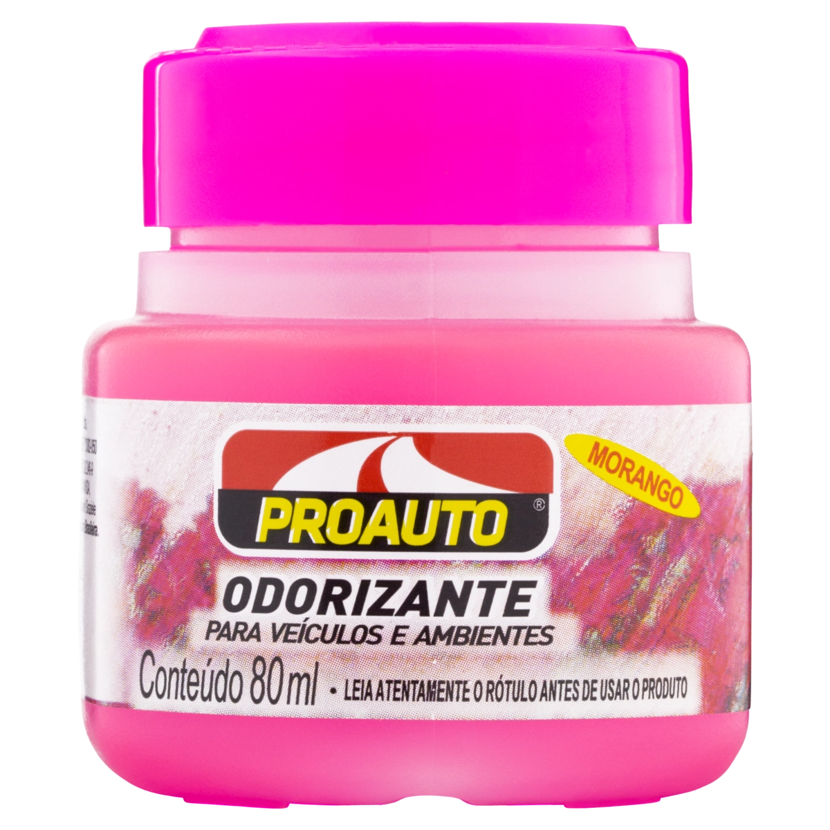 Odorizador Para Veículos E Ambientes Morango Proauto Pote 80ml