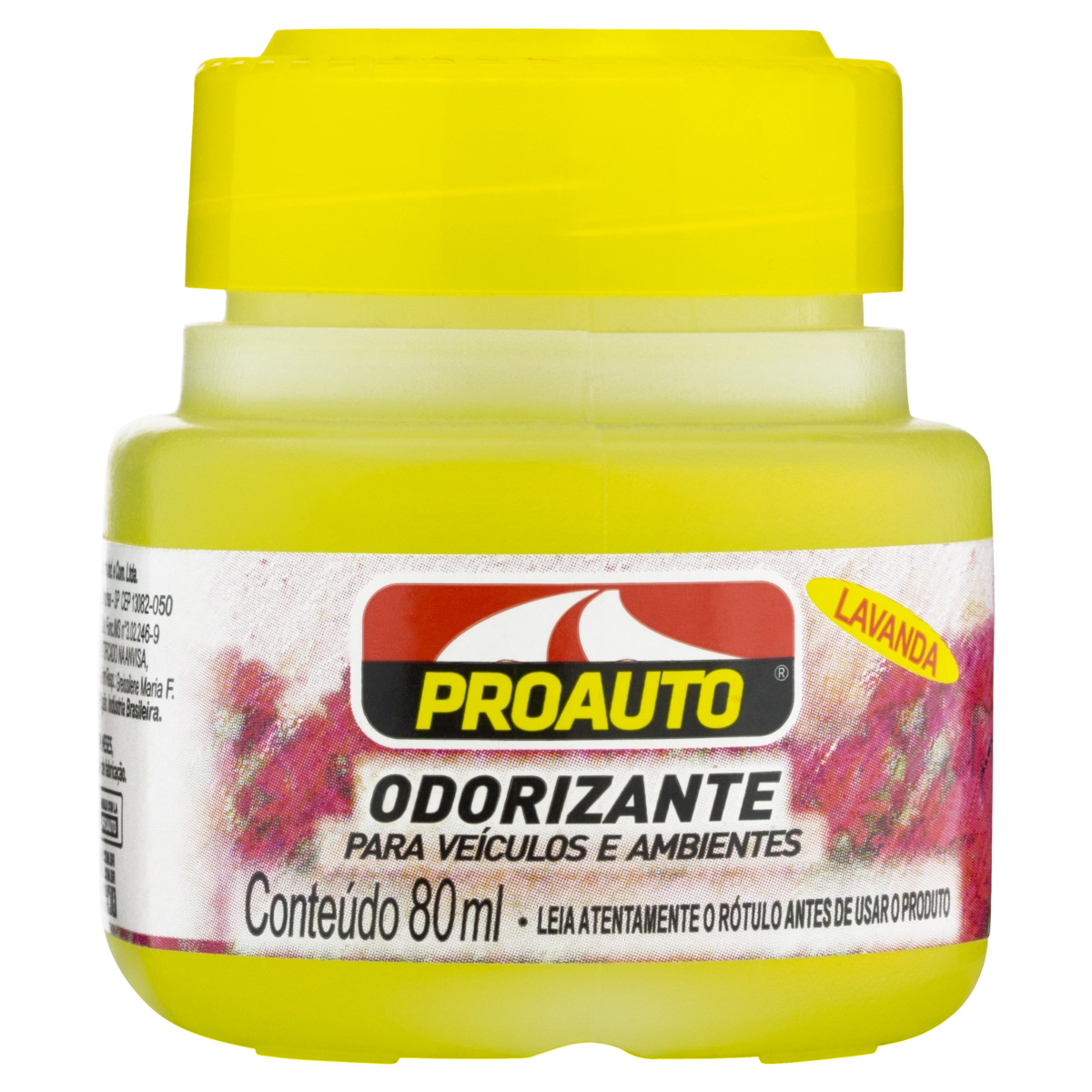 Odorizador Para Veículos E Ambientes Lavanda Proauto Pote 80ml