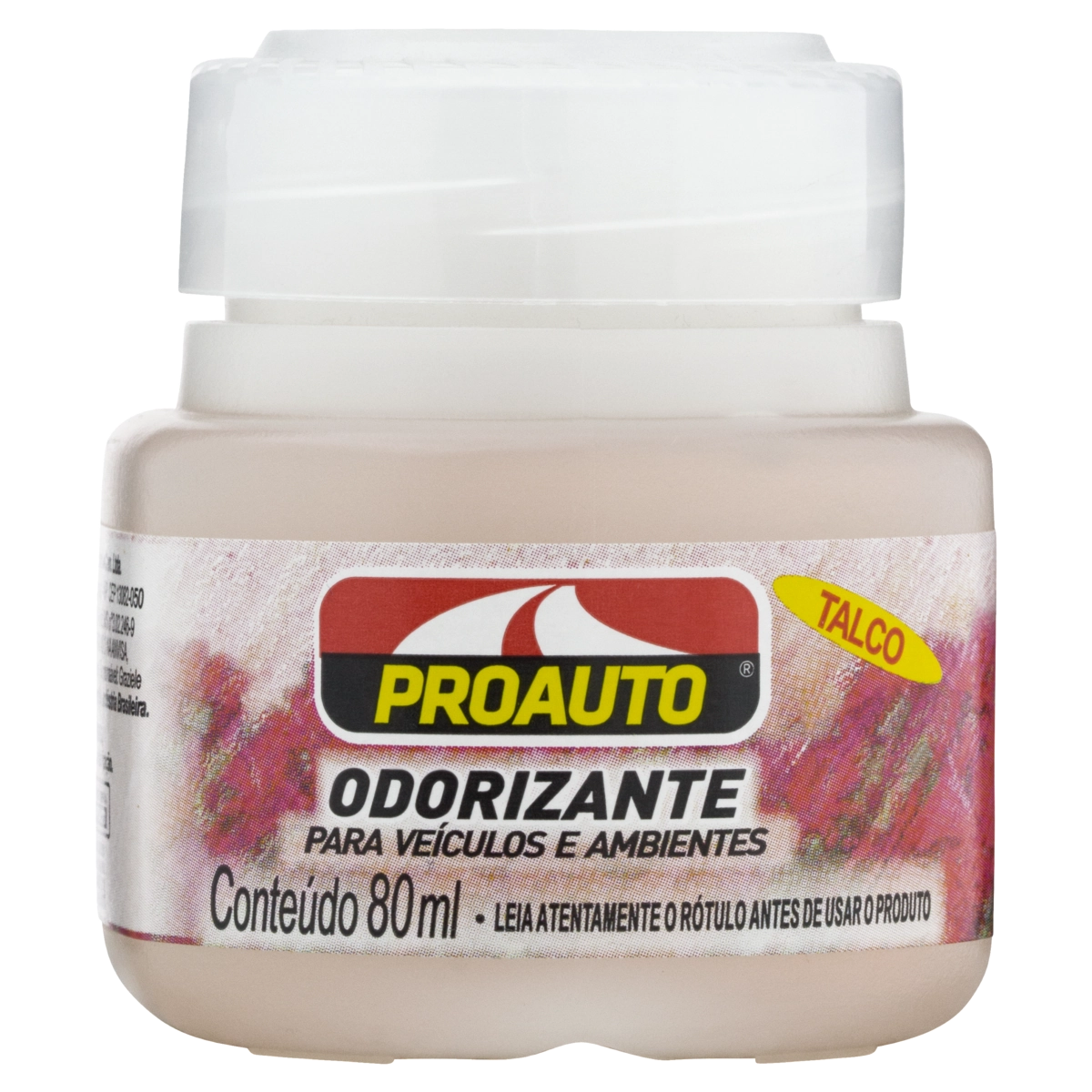 Odorizador Para Veículos E Ambientes Talco Proauto Pote 80ml