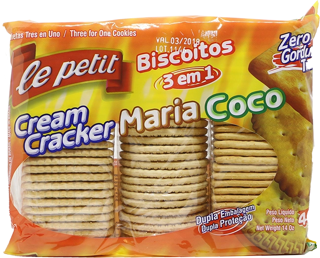 Biscoito 3 Em 1 Le Petit