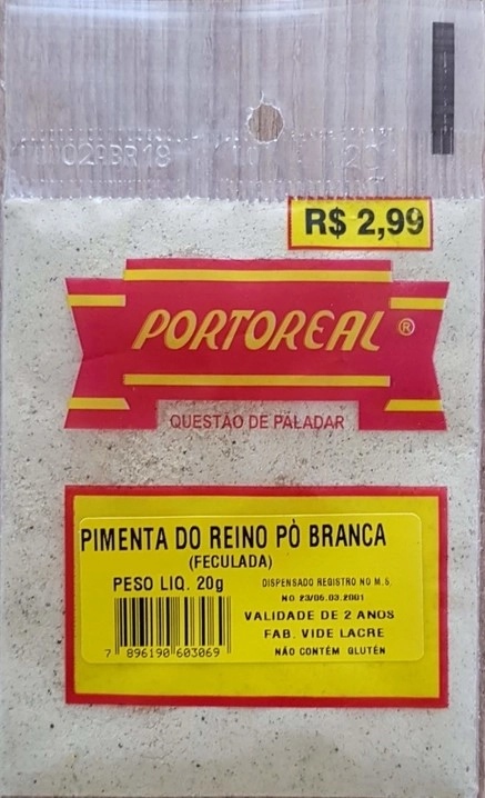 Pimenta Branca Portoreal