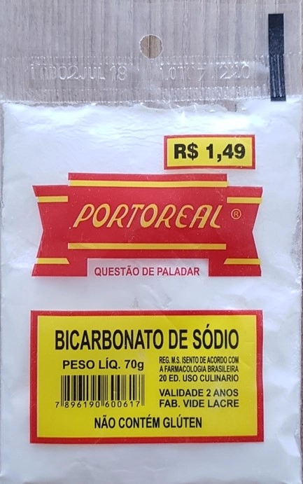 Bicarbonato De Sodio Portoreal
