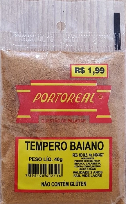 Tempero Baiano Portoreal