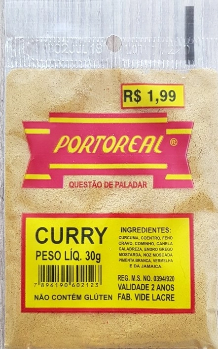 Curry Portoreal