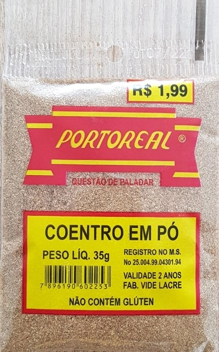 Coentro Em Po Portoreal