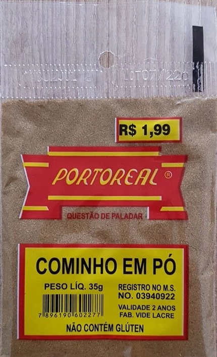 Cominho C/ Pimenta Portoreal
