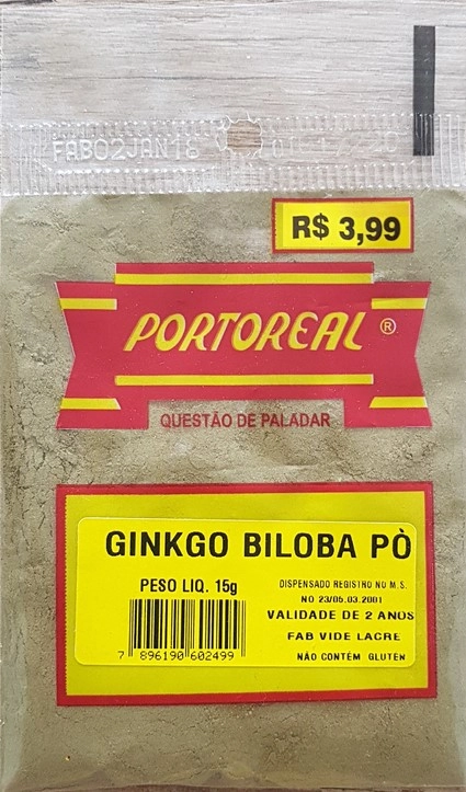 Ginkgo Biloba Portoreal
