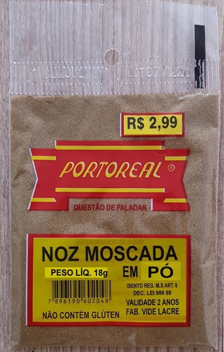 Noz Moscada Em Po Portoreal