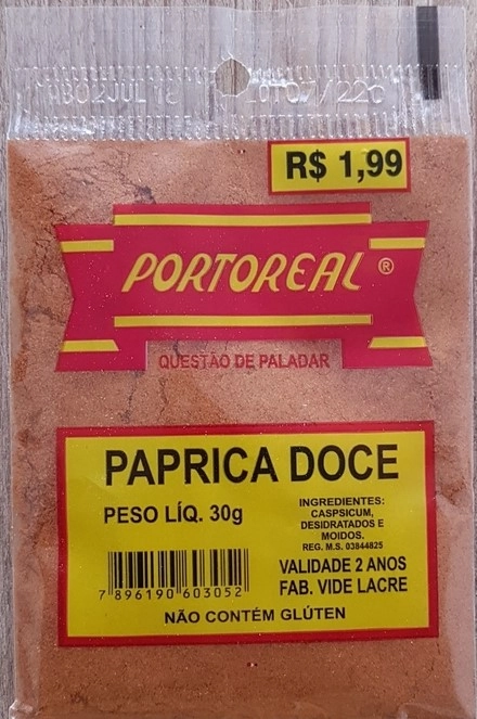 Paprica Doce Portoreal