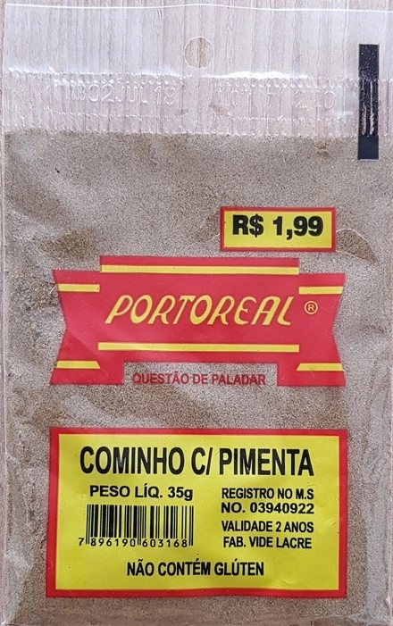 Cominho C/ Pimenta Portoreal