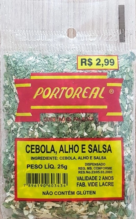 Cebola, Alho E Salsa