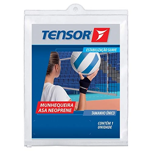 Munhequeira Asa Neoprene Tam U Cor Preta Ref 8431