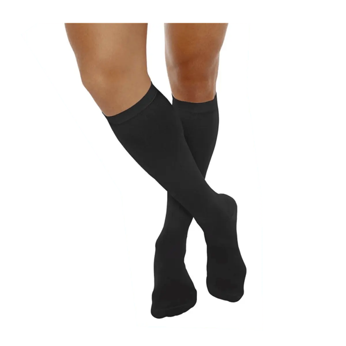 Meia 3/4 Masculina Kendall Média Compressão Preta P