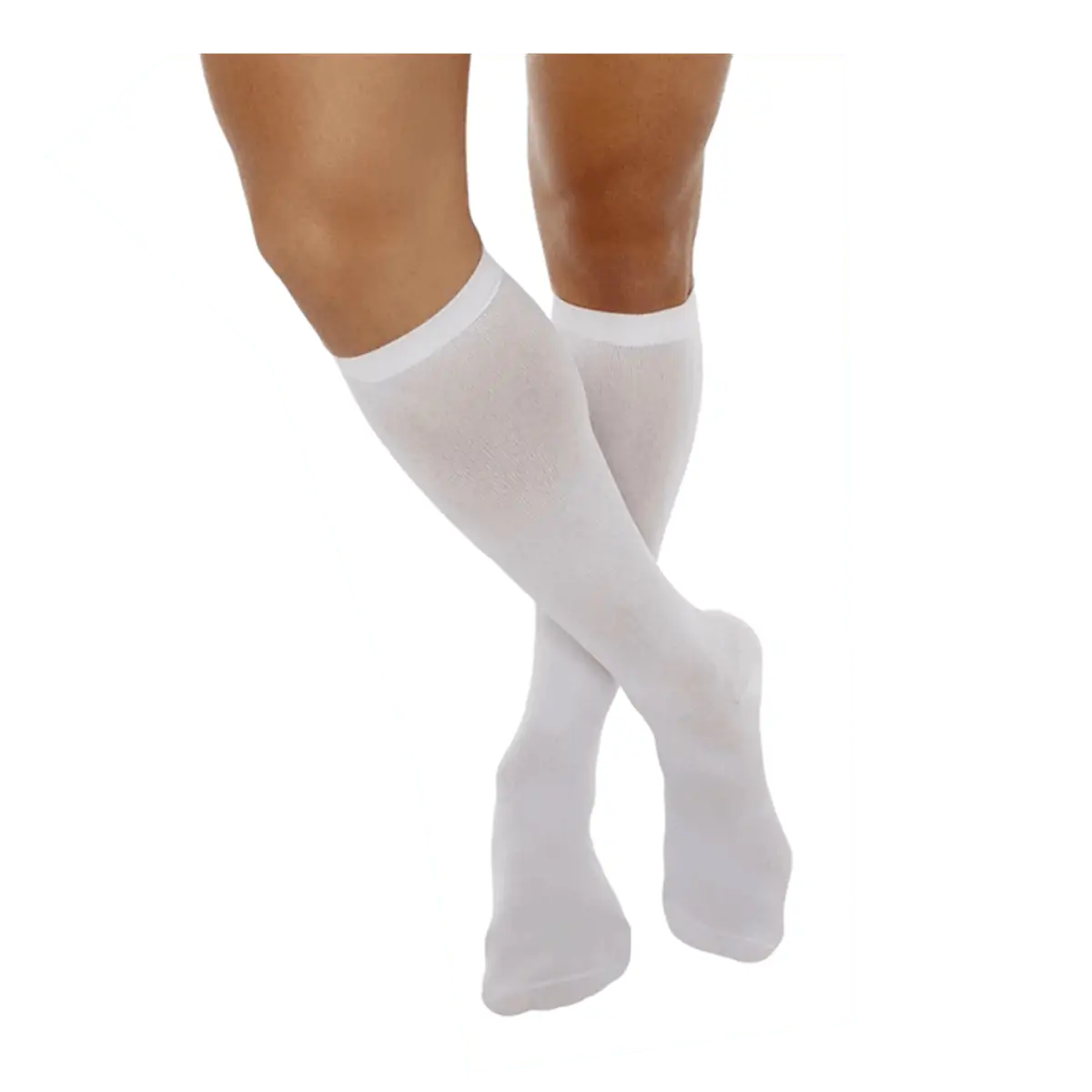 Meia 3/4 Kendall Média Compressão Masculina M Branco