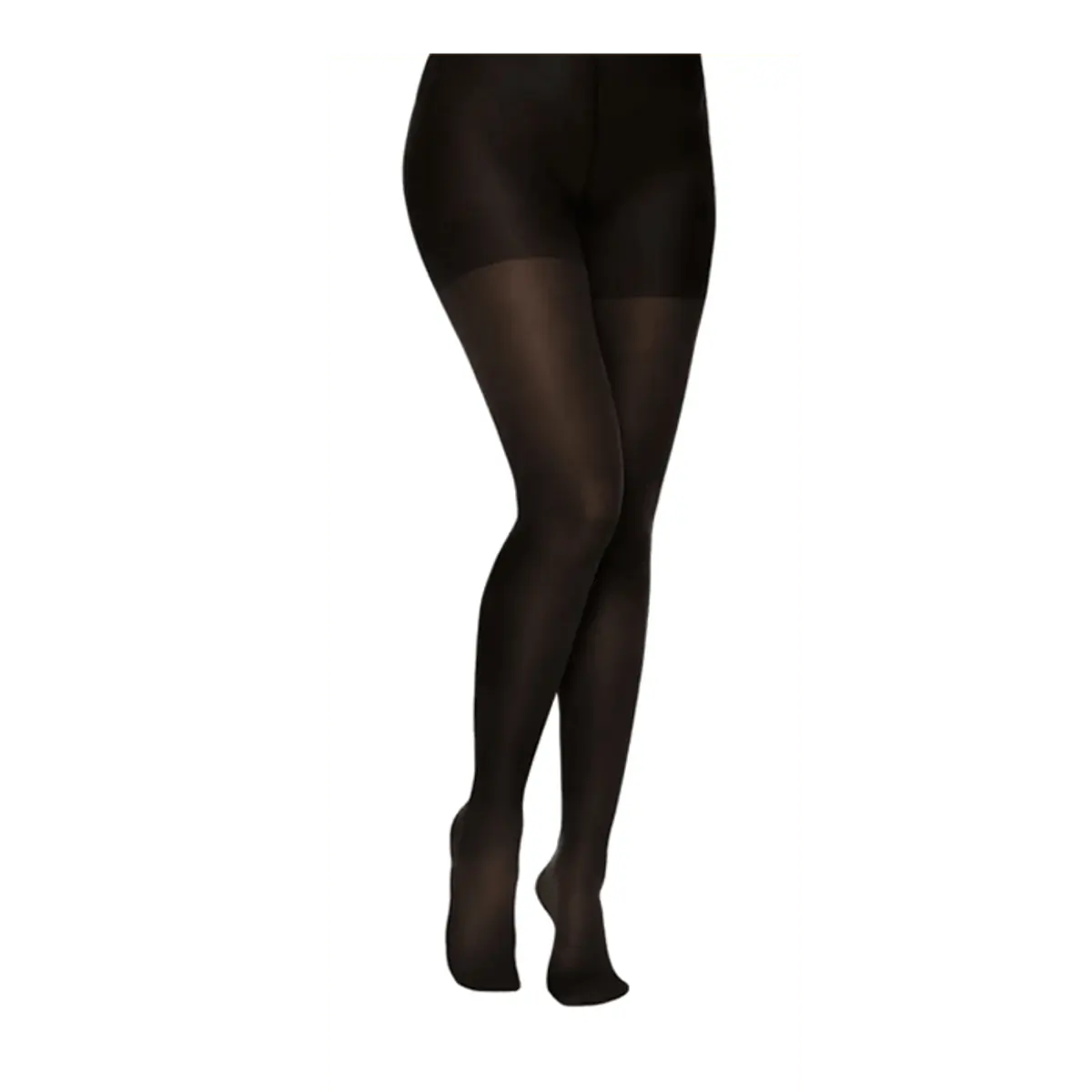 Meia Calça Kendall Média Compressão com ponteira G Preto