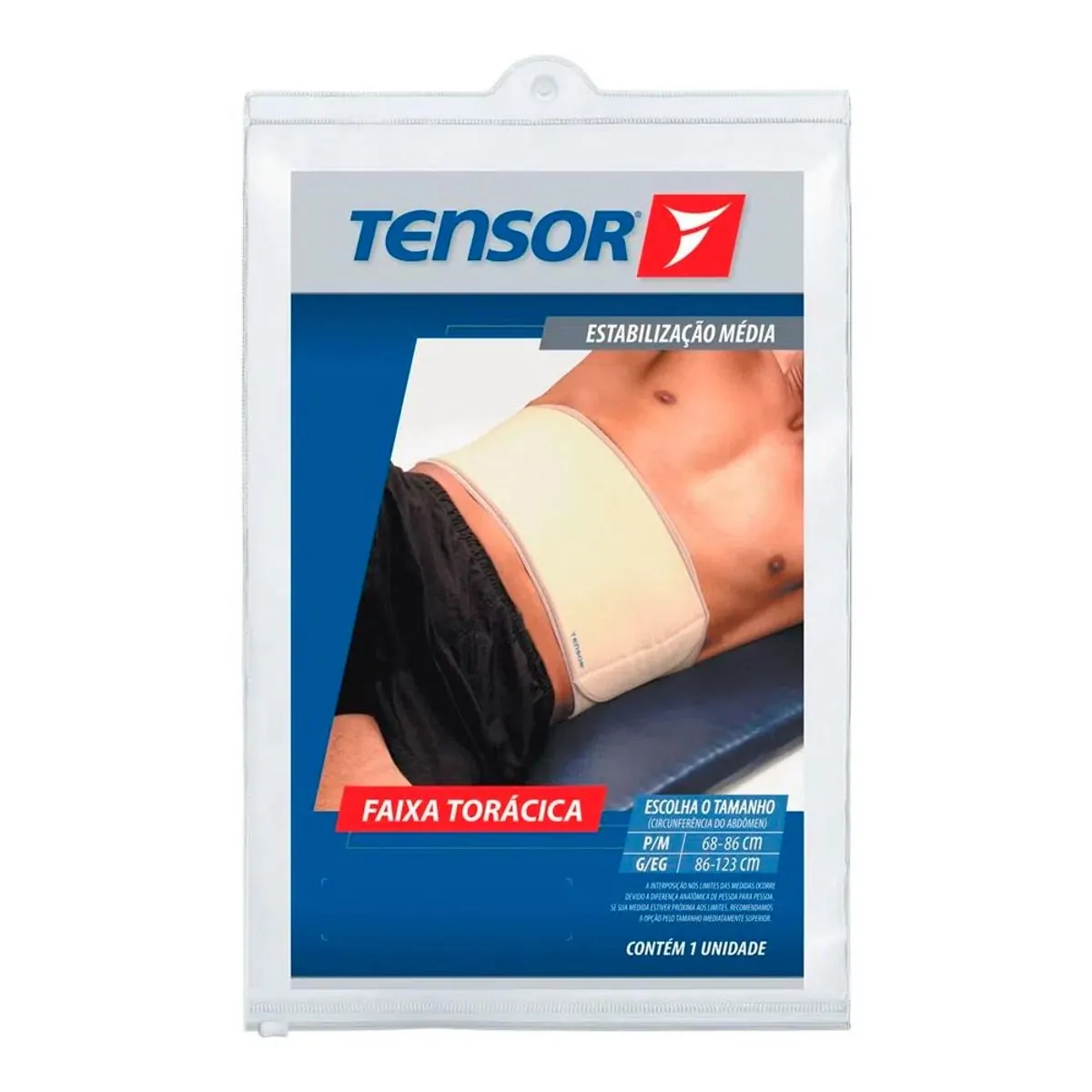 Faixa toracica 25cm Tensor 3941 GG Bege
