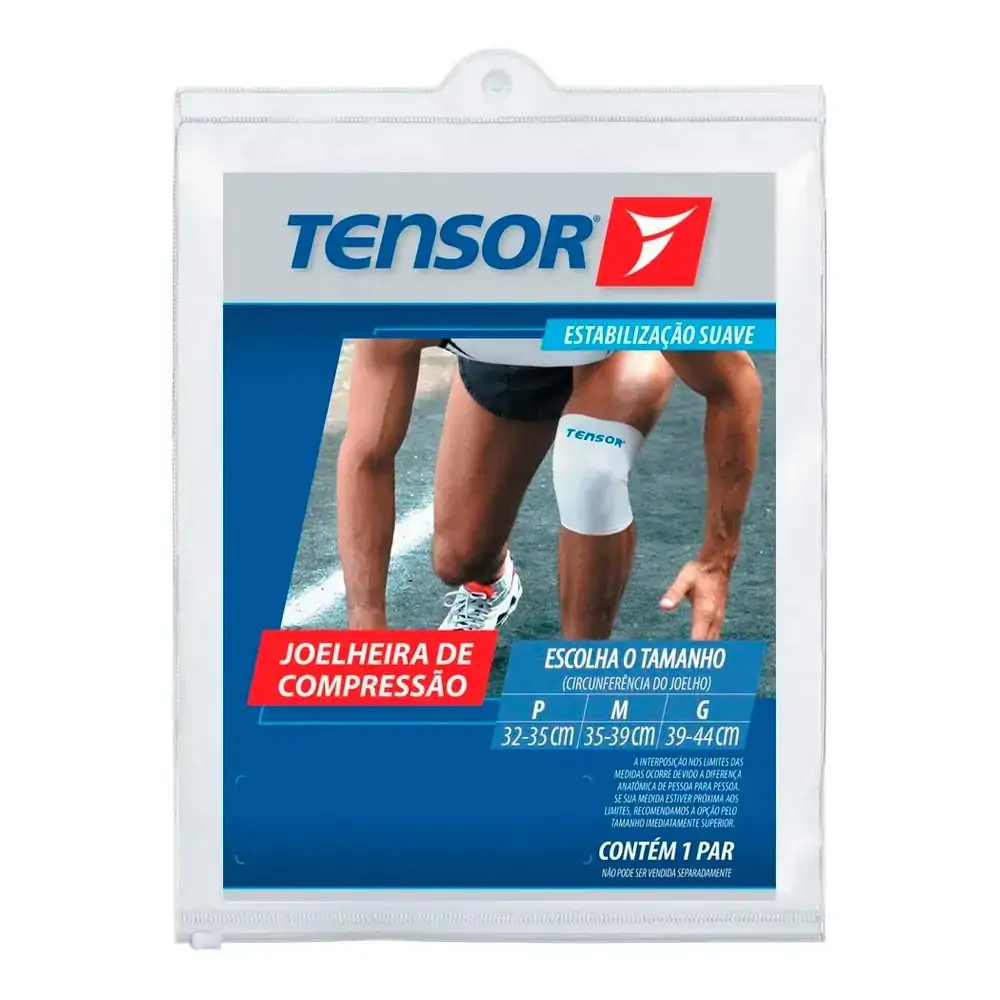 Joelheira compressão Tensor 6001 P Azul