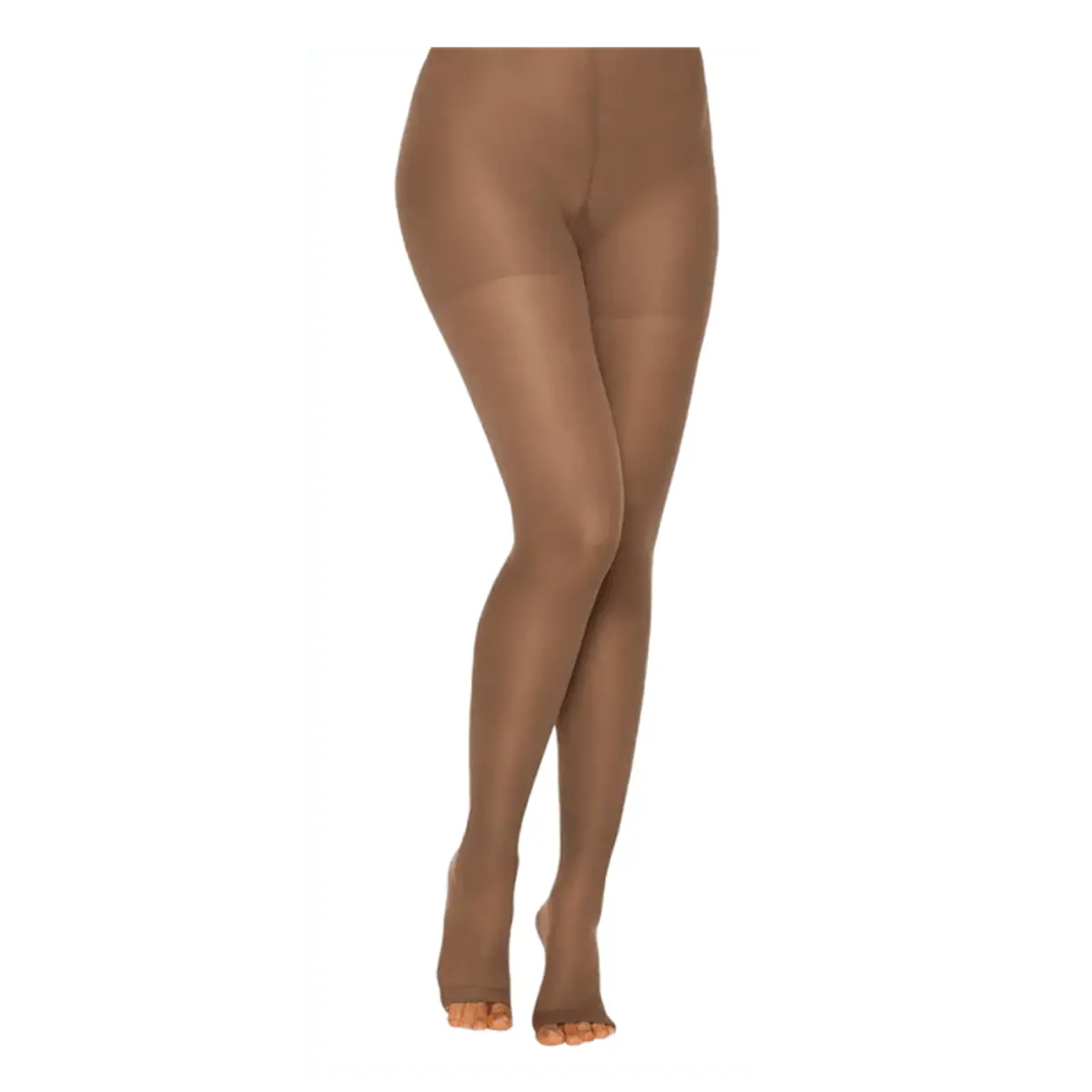 Meia Calça Kendall Média Compressão sem ponteira G Castanho