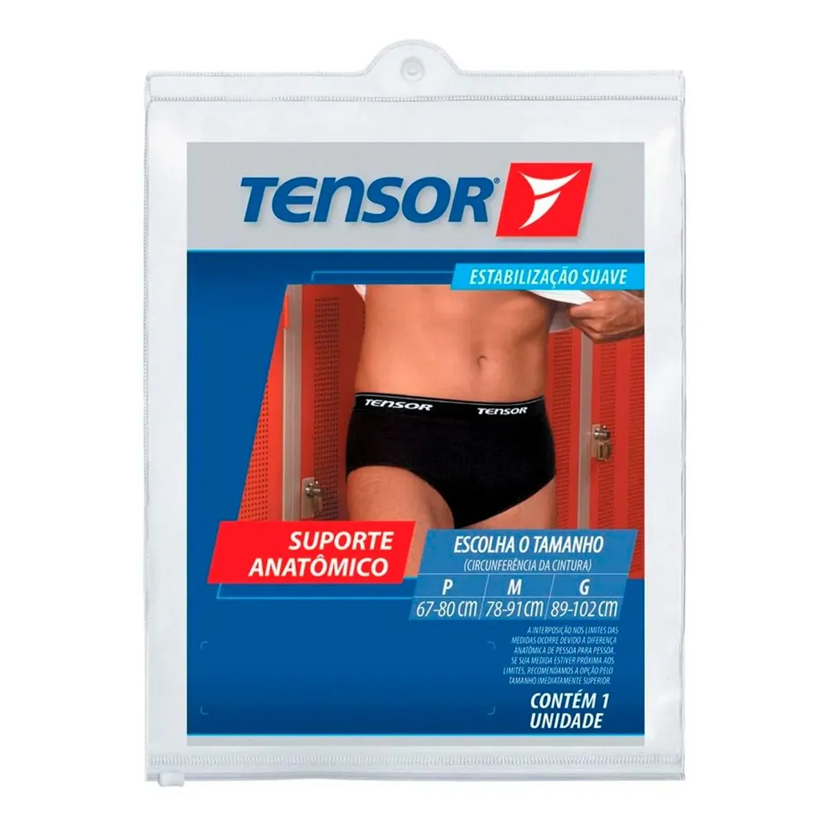 Suporte anatômico Tensor 6611 M Preto