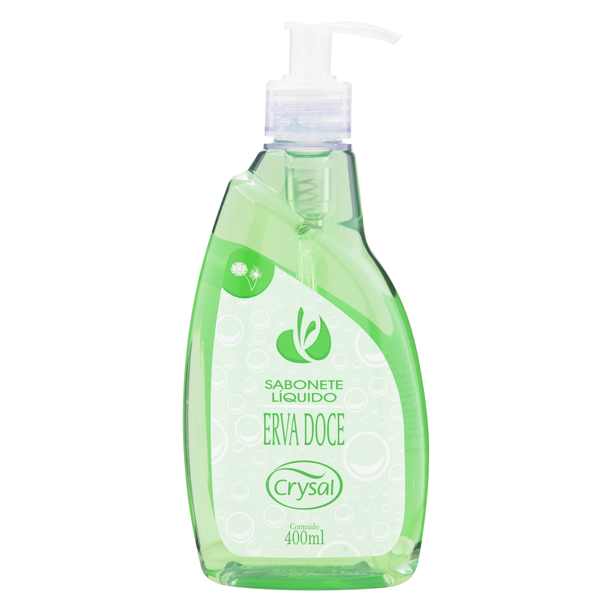 Sabonete Líquido Erva Doce Crysal Frasco 400ml