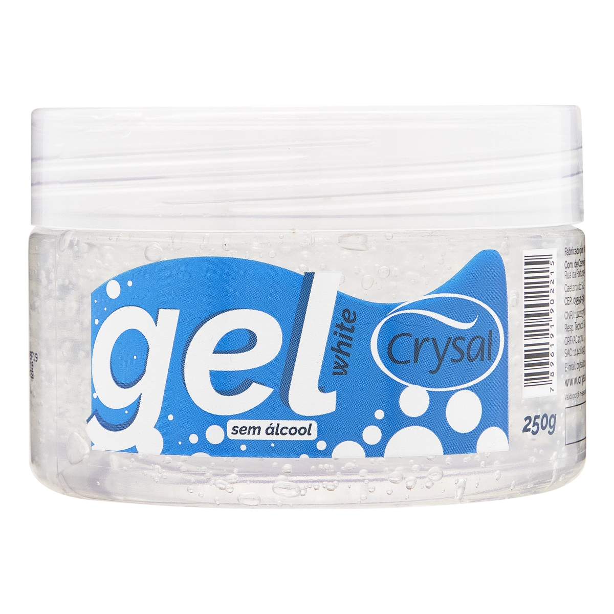 Gel Fixador White Crysal Pote 250g