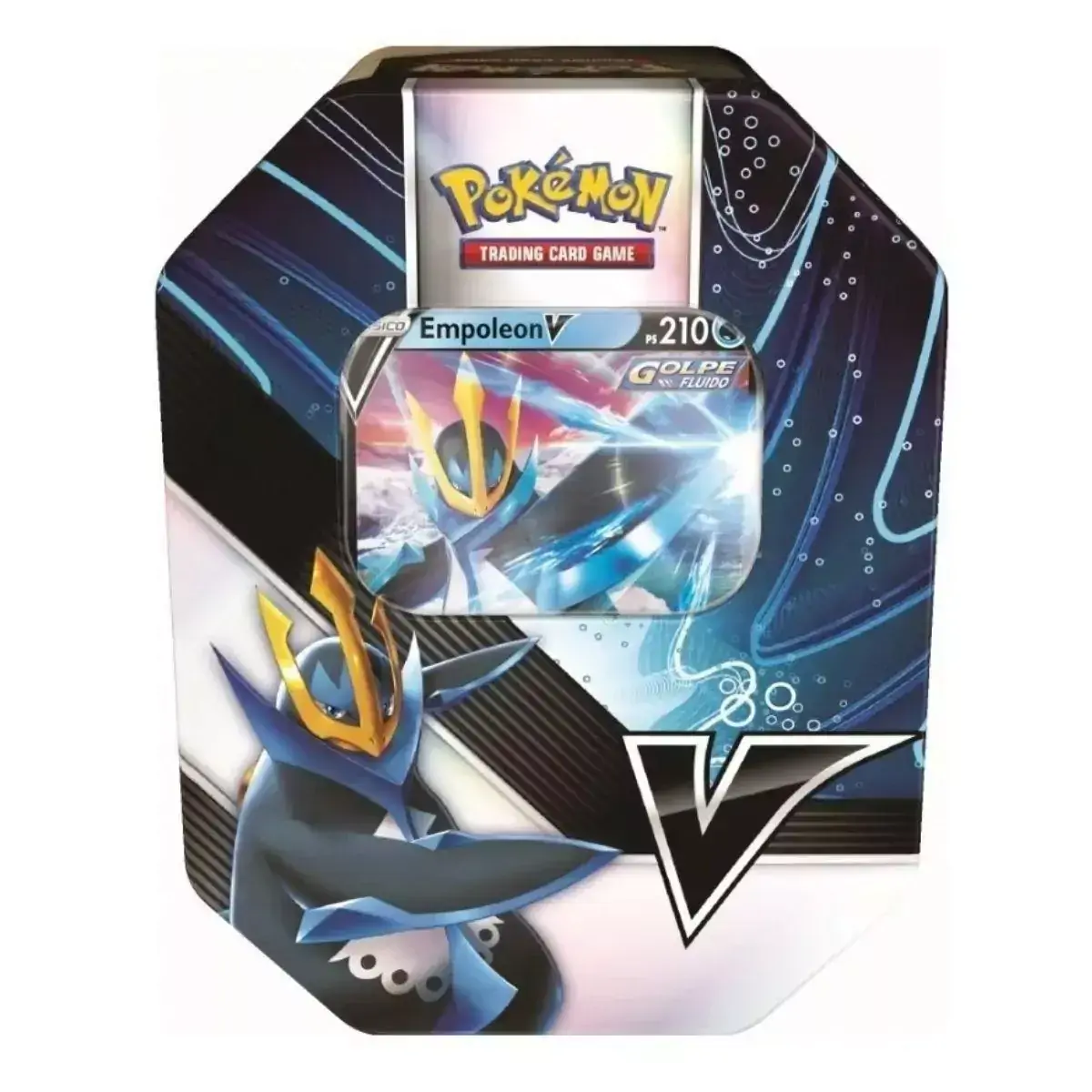 JOGO CARTON POKEMON LATA COMBATENTES V COPAG 59708