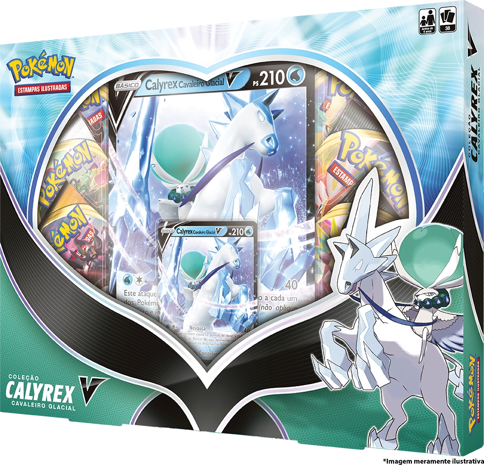 Box Pokemon Calyrex/rapidash V
