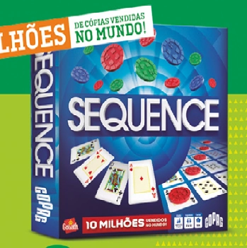 Jgs Brinq Cartonado Tabuleiro Sequence